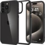 SPIGEN ULTRA HYBRID zaštita za iPHONE 15 PRO MAX (MATTE BLACK)