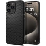 SPIGEN LIQUID AIR zaštita za iPHONE 15 PRO MAX (crni)