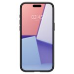 SPIGEN LIQUID AIR zaštita za iPHONE 15 PRO MAX (crni) - Slika 16