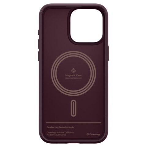 CASEOLOGY PARALLAX MAG MAGSAFE zaštita za iPhone 15 PRO MAX (BURGUNDY) - Slika 11