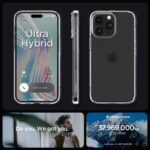 SPIGEN ULTRA HYBRID zaštita za iPHONE 15 PRO (FROST CLEAR) - Slika 2