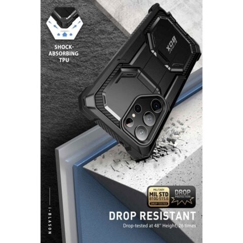 4 SUPCASE IBLSN ARMORBOX + 2-SET zaštite za zaslon Samsung GALAXY S23 ULTRA - Slika 5