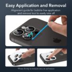 ESR CAMERA LENS zaštita za iPHONE 15 PRO / 15 PRO MAX - Slika 5