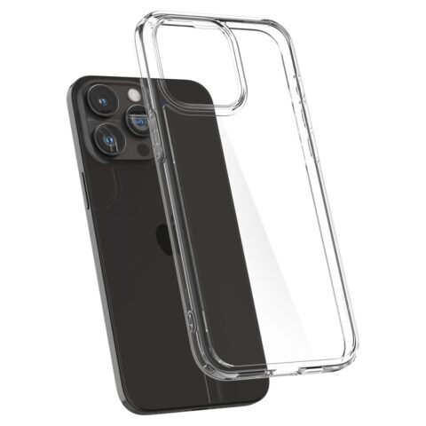 SPIGEN ULTRA HYBRID zaštita za iPHONE 15 PRO MAX (CRYSTAL CLEAR) - Slika 15