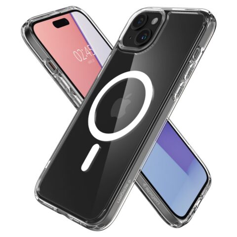 SPIGEN ULTRA HYBRID MAGSAFE zaštita za iPHONE 15 PLUS (bijela) - Slika 10