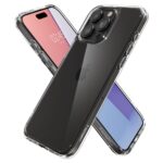 SPIGEN ULTRA HYBRID zaštita za iPHONE 15 PRO MAX (CRYSTAL CLEAR) - Slika 16