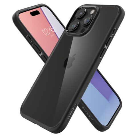 SPIGEN ULTRA HYBRID zaštita za iPHONE 15 PRO MAX (MATTE BLACK) - Slika 10