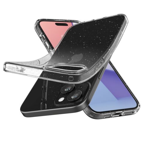 SPIGEN LIQUID CRYSTAL zaštita za iPHONE 15 PLUS (GLITTER CRYSTAL) - Slika 7