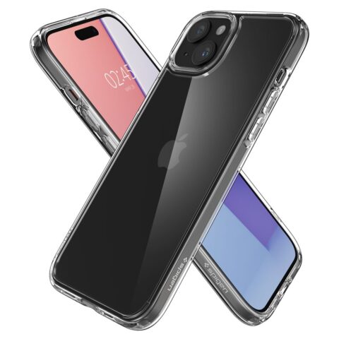 SPIGEN ULTRA HYBRID zaštita za iPHONE 15 PLUS (CRYSTAL CLEAR) - Slika 11