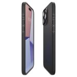 SPIGEN THIN FIT zaštita za iPHONE 15 PRO MAX (crna) - Slika 10