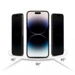 HOFI ANTI SPY GLASS PRO+ Samsung GALAXY A14 4G / 5G (PRIVACY) - Slika 7
