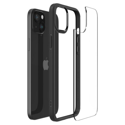 SPIGEN ULTRA HYBRID zaštita za iPHONE 15 PLUS (MATTE BLACK) - Slika 12