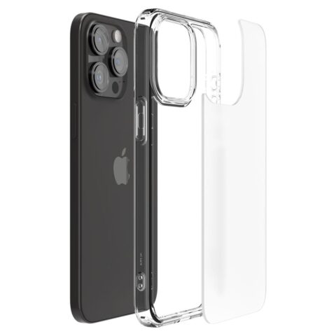 SPIGEN ULTRA HYBRID zaštita za iPHONE 15 PRO (FROST CLEAR) - Slika 9