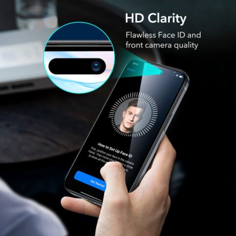 ESR ARMORITE kaljeno staklo sa aplikatorom za iPHONE 15 PLUS - Slika 8