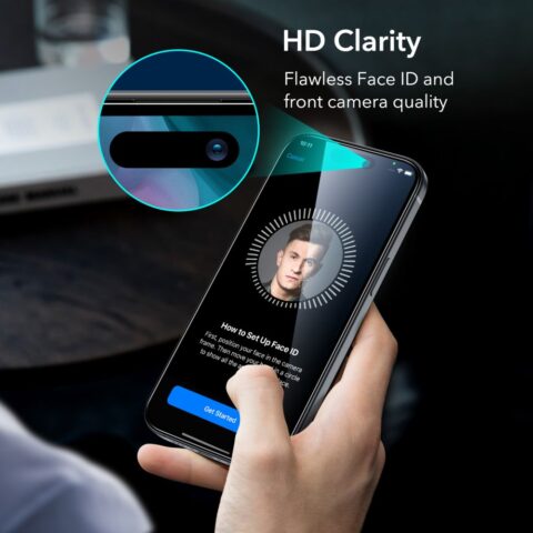 ESR ARMORITE kaljeno staklo sa aplikatorom za iPHONE 15 PRO MAX - Slika 8