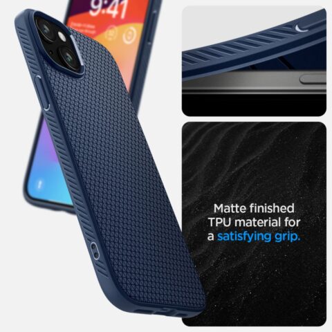 SPIGEN LIQUID AIR zaštita za iPHONE 15 (NAVY BLUE) - Slika 12