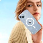 TECH-PROTECT FLEXAIR HYBRID MAGSAFE zaštita za iPHONE 15 (GLITTER CLEAR) - Slika 7