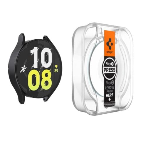 2 2x SPIGEN GLAS.TR ”EZ FIT” kaljena stakla za SAMSUNG GALAXY WATCH 6 (44 mm) - Slika 3