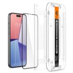 SPIGEN GLAS.TR ”EZ FIT” Full Cover za iPHONE 15 / 16 - Slika 3