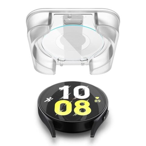 3 2x SPIGEN GLAS.TR ”EZ FIT” kaljena stakla za SAMSUNG GALAXY WATCH 6 (44 mm) - Slika 4
