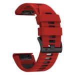 TECH-PROTECT ICONBAND PRO narukvica GARMIN FENIX 5 / 6 / 6 PRO / 7 crveno/crna - Slika 5