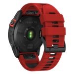 TECH-PROTECT ICONBAND PRO narukvica GARMIN FENIX 5 / 6 / 6 PRO / 7 crveno/crna - Slika 6