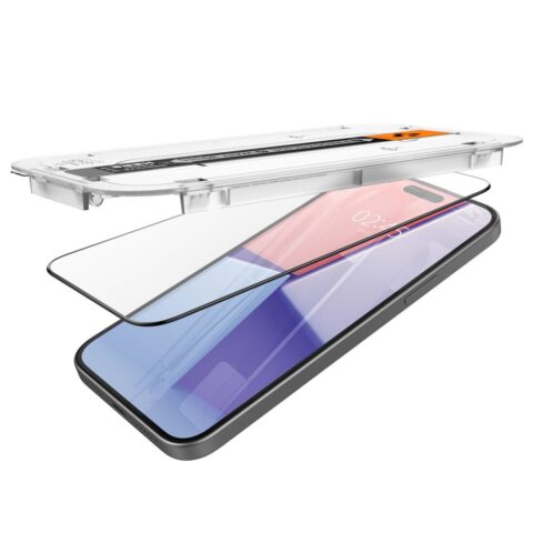 SPIGEN GLAS.TR ”EZ FIT” Full Cover za iPHONE 15 / 16 - Slika 7