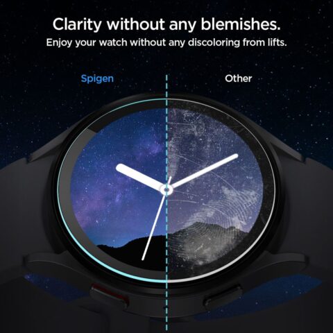 8 2x SPIGEN GLAS.TR ”EZ FIT” kaljena stakla za SAMSUNG GALAXY WATCH 6 (44 mm) - Slika 9