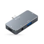 TECH-PROTECT V6-HUB ADAPTER 4 u 1 (sivi) - Slika 2