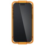 2  komada SPIGEN ALM GLASS FC kaljeno staklo za iPHONE 15 PLUS - Slika 2