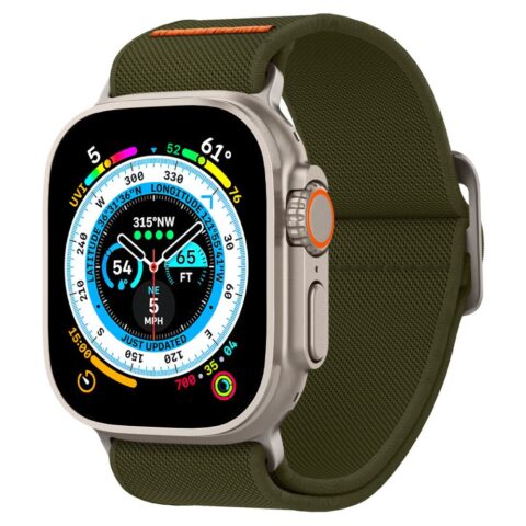 SPIGEN FIT LITE ULTRA narukvica APPLE WATCH 4 / 5 / 6 / 7 / 8 / 9 / SE / ULTRA 1 / 2 (42 / 44 / 45 / 49 mm) KHAKI - Slika 1