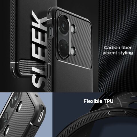 11 SPIGEN RUGGED ARMOR zaštita za ONEPLUS NORD 3 5G (MATTE BLACK) - Slika 12