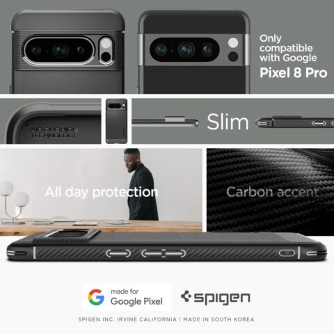 15 SPIGEN RUGGED ARMOR zaštita za GOOGLE PIXEL 8 PRO - Slika 15