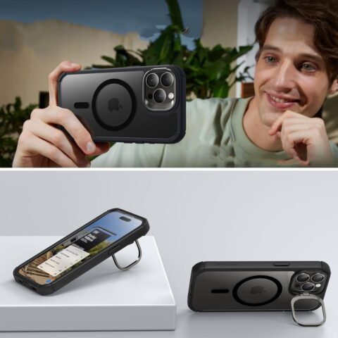 ESR ARMOR TOUGH KICKSTAND HALOLOCK MAGSAFE 360 za iPHONE 15 PRO MAX - Slika 10