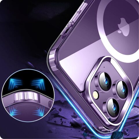 2 TECH-PROTECT FLEXAIR HYBRID MAGSAFE zaštita za iPHONE 15 PRO (prozirna) - Slika 3