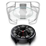 2x SPIGEN GLAS.TR ”EZ FIT” kaljena stakla za SAMSUNG Galaxy Watch 6 CLASSIC (43mm) - Slika 4
