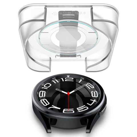 3 2x SPIGEN GLAS.TR ”EZ FIT” kaljena stakla za SAMSUNG Galaxy Watch 6 CLASSIC (43mm) - Slika 4