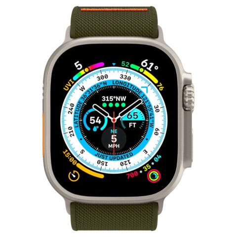 SPIGEN FIT LITE ULTRA narukvica APPLE WATCH 4 / 5 / 6 / 7 / 8 / 9 / SE / ULTRA 1 / 2 (42 / 44 / 45 / 49 mm) KHAKI - Slika 5