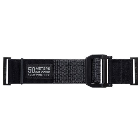 5 TECH-PROTECT SCOUT narukvica APPLE WATCH 4 / 5 / 6 / 7 / 8 / 9 / SE / ULTRA 1 / 2 (42 / 44 / 45 / 49mm) crna - Slika 6