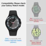 2x SPIGEN GLAS.TR ”EZ FIT” kaljena stakla za SAMSUNG Galaxy Watch 6 CLASSIC (43mm) - Slika 7