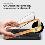 2  komada SPIGEN ALM GLASS FC kaljeno staklo za iPHONE 15 PLUS - Slika 5