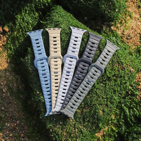 TECH-PROTECT ICONBAND LINE narukvica za APPLE WATCH 4 / 5 / 6 / 7 / 8 / 9 / SE (38 / 40 / 41 mm) crna - Slika 8