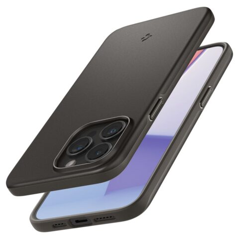 6 SPIGEN THIN FIT zaštita za iPHONE 15 PRO MAX (GUNMETAL) - Slika 7