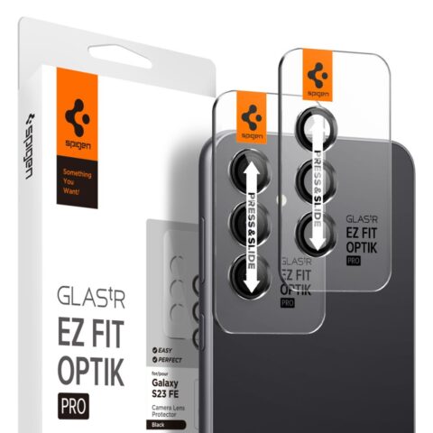 SPIGEN OPTIK.TR ”EZ FIT” CAMERA PROTECTOR 2 komada za Samsung S23 FE - Slika 1