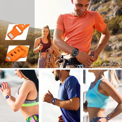 TECH-PROTECT ICONBAND LINE narukvica za SAMSUNG GALAXY WATCH 4 / 5 / 5 PRO / 6 (crna) - Slika 8