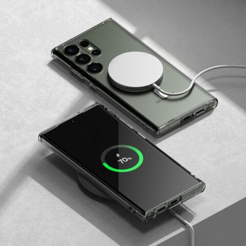 Ringke Fusion magnetic Magsafe za Samsung S23 ULTRA (matte clear) - Slika 8