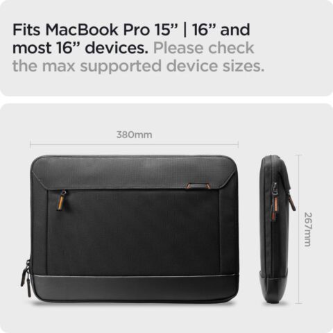 7 SPIGEN KLASDAN KD100 SLEEVE LAPTOP 15-16" torbica - Slika 8
