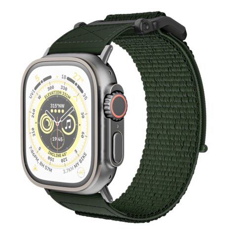 7 TECH-PROTECT SCOUT narukvica APPLE WATCH 4 / 5 / 6 / 7 / 8 / 9 / SE / ULTRA 1 / 2 (42 / 44 / 45 / 49mm) MILITARY GREEN - Slika 8
