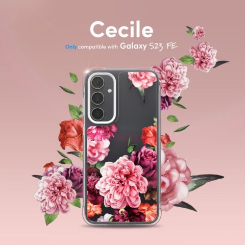 SPIGEN CYRILL CECILE zaštita za Samsung GALAXY S23 FE (ROSE FLORAL) - Slika 4