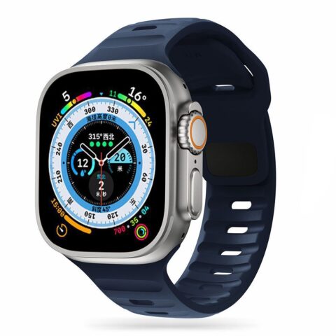 TECH-PROTECT ICONBAND LINE narukvica za APPLE WATCH 4 / 5 / 6 / 7 / 8 / 9 / SE (38 / 40 / 41 mm) plava - Slika 1